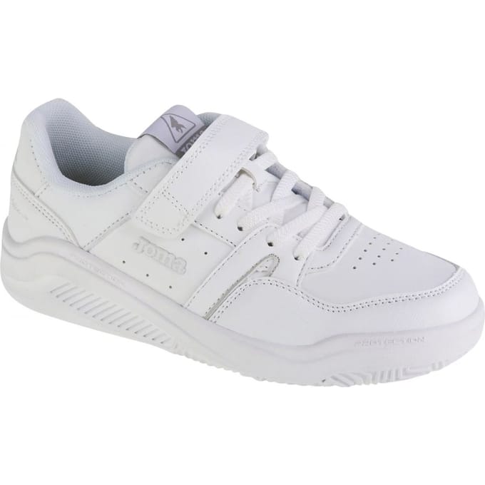 Joma Kinderen / kinderen Platea Synthetisch Leer Lage Trainers (Wit)