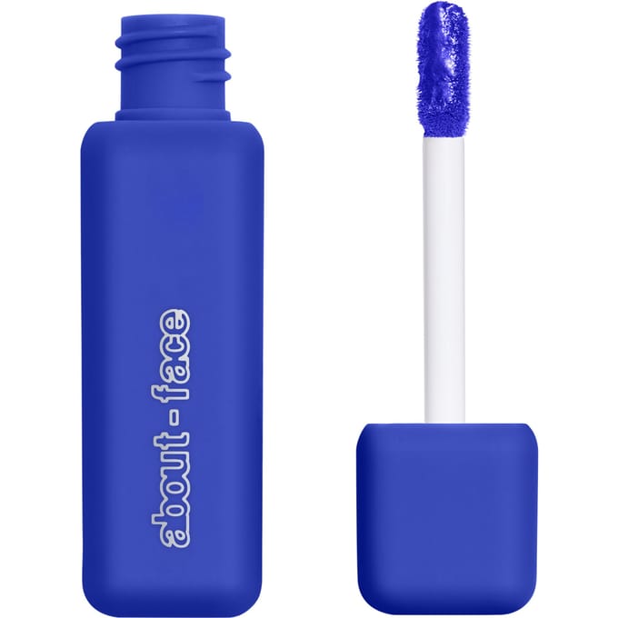 About Face Matte Fluid Eye Paint - No Queen Blues