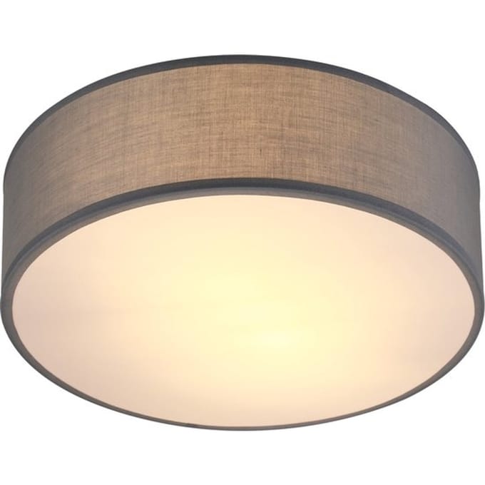 Monzana Plafondlamp - 40W Rond 30cm Fitting E27 - Grijs