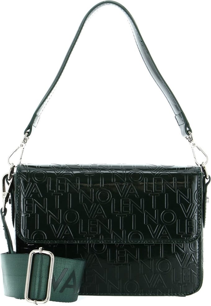 VALENTINO Schoudertas Wet Flap Bag Verde Donkergroen