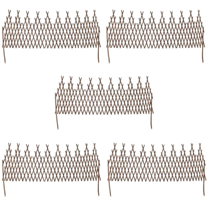Vidaxl Vlechtwerk Schutting 5 Stuks. 170X37 Cm