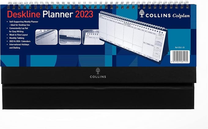 Weekplanner Bureaukalender 2023 - Weekoverzicht voor Dagelijks Plannen