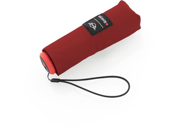 Knirps paraplu Mini Manual Dark Chili donkerrood