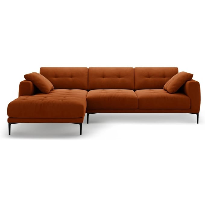 Hoekbank Bemy velvet links | Micadoni