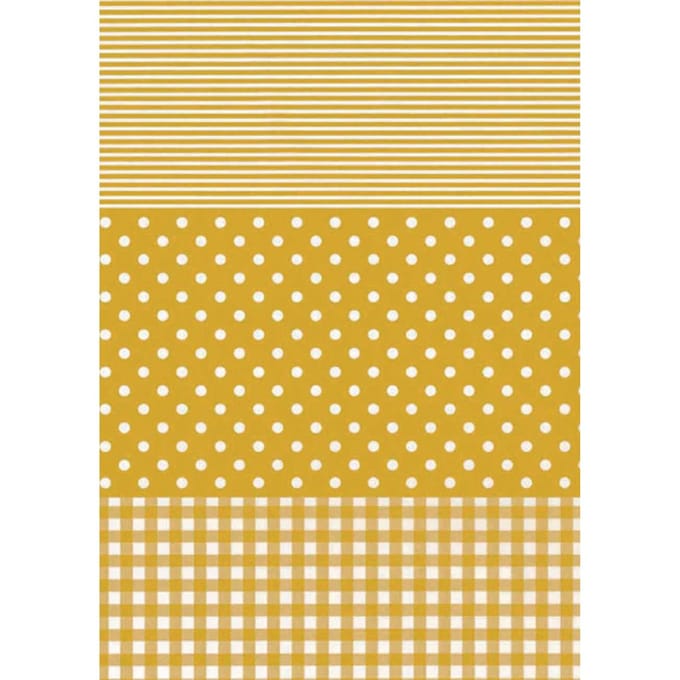 Décopatch papier "Dotty-Goud"