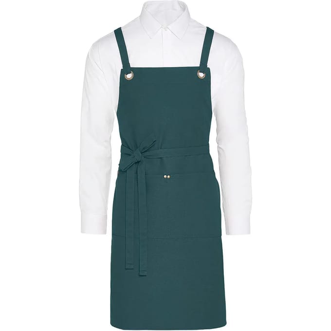 Vrouwen schort met bretels SG Accessories Bistro Provence