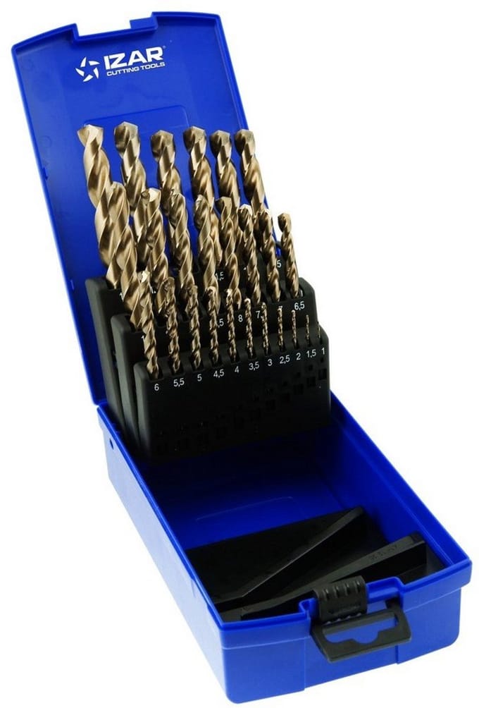 Boorcassette 1-13x0,5 voor staal en titanium