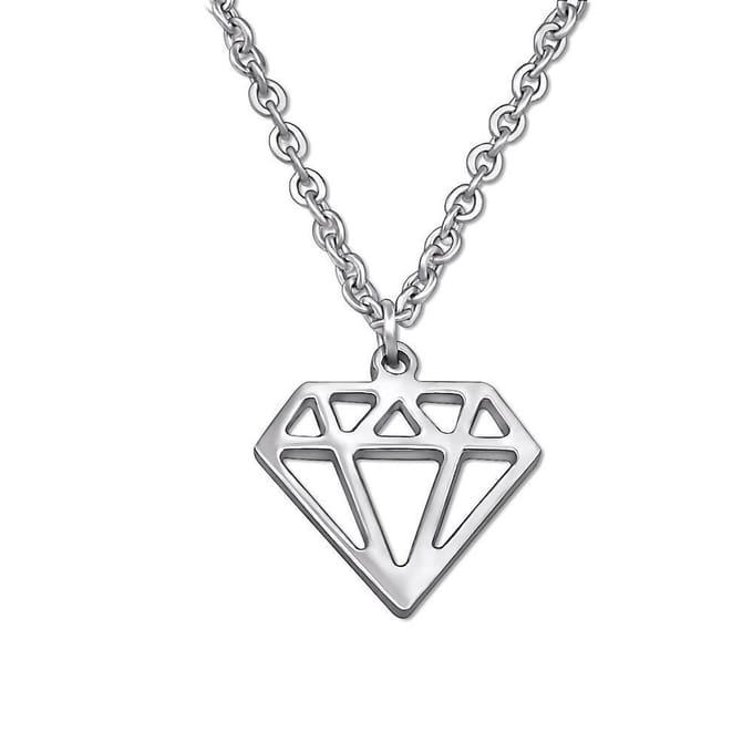 Montebello Ketting Agnetha - 316L Staal - 11x12mm - 45cm
