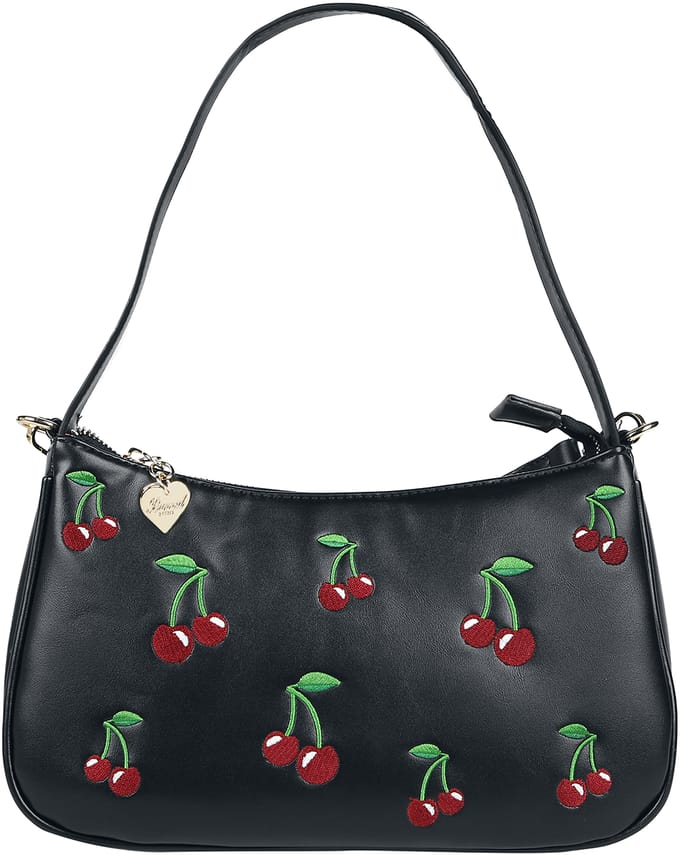 Banned Retro Handtas - Wild Cherry - voor Vrouwen - zwart-multicolour