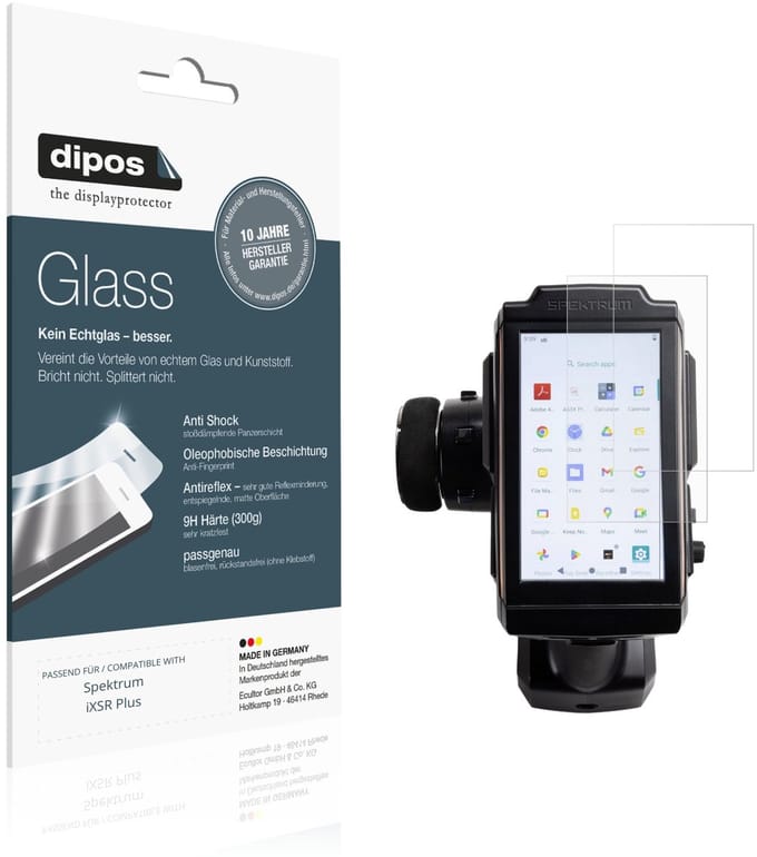 dipos – 2x Matte Pantserfolie geschikt voor Spektrum iXSR Plus | 9H Screenprotector