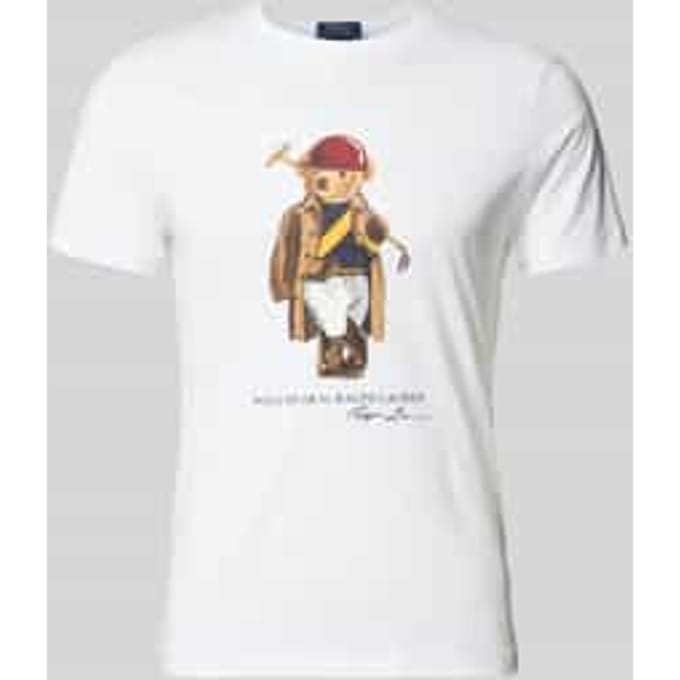 Regular fit T-shirt van puur katoen