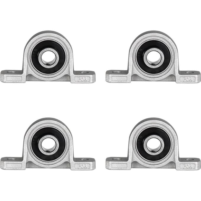 4 Stuks Binnengat Kogelgelagerd Kussenblok Flens Micro Verticaal Lager Kussenblok Lager