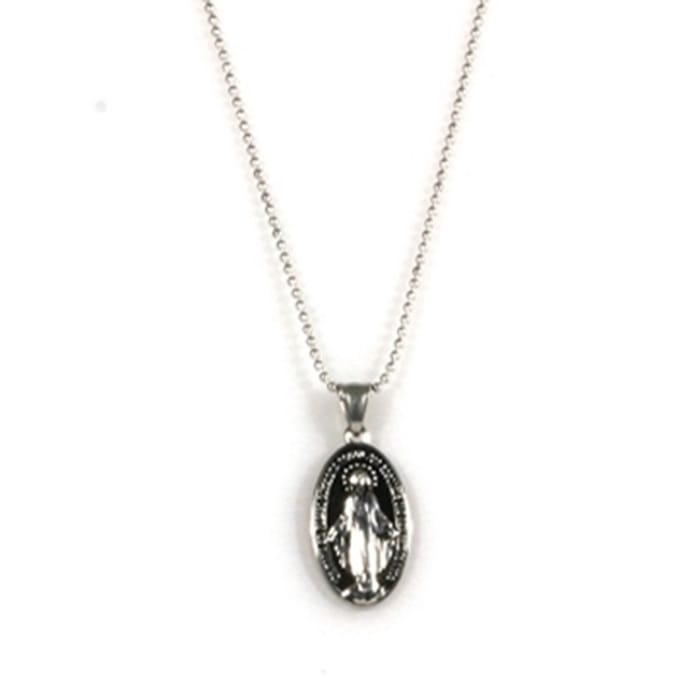 IbizaMen KIDS - Jongens - ketting - ballchain - RVS - Maria