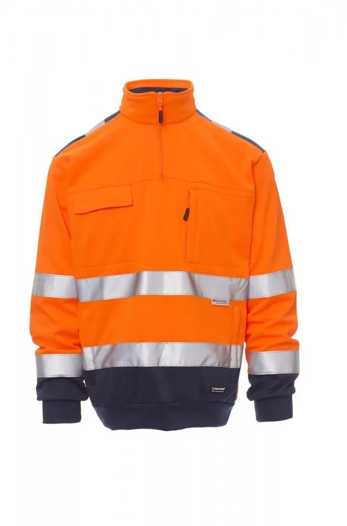 Payper Vision - fluorescent orange/navy blue - M