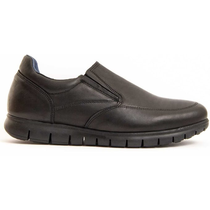 Mocasín De Piel Para Hombre.  Purapiel  Komodo2  95723 39 zwart