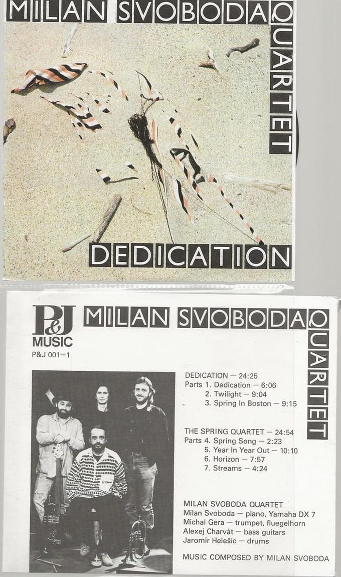 MILAN SVOBODA QUARTET- DEDICATION