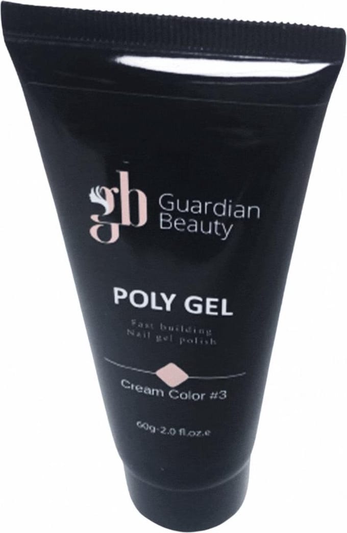 Guardian Beauty Polygel - Cream Color #3 - 60g - Polyacryl Gel