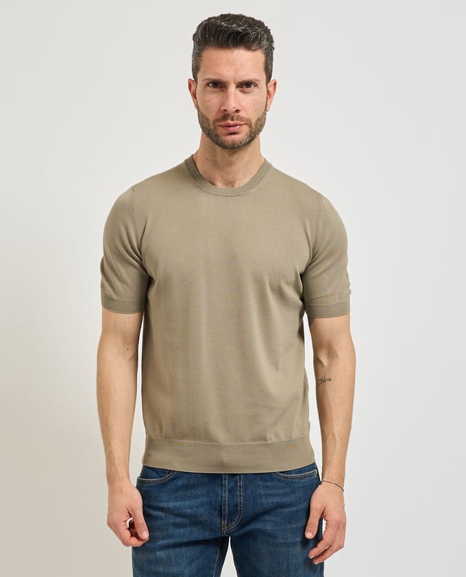 Gran Sasso T-shirt en Polo Verde