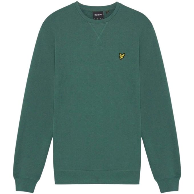 Lyle & Scott Sweat Crewneck Everglade Groen - Maat M - Heren - Sweaters