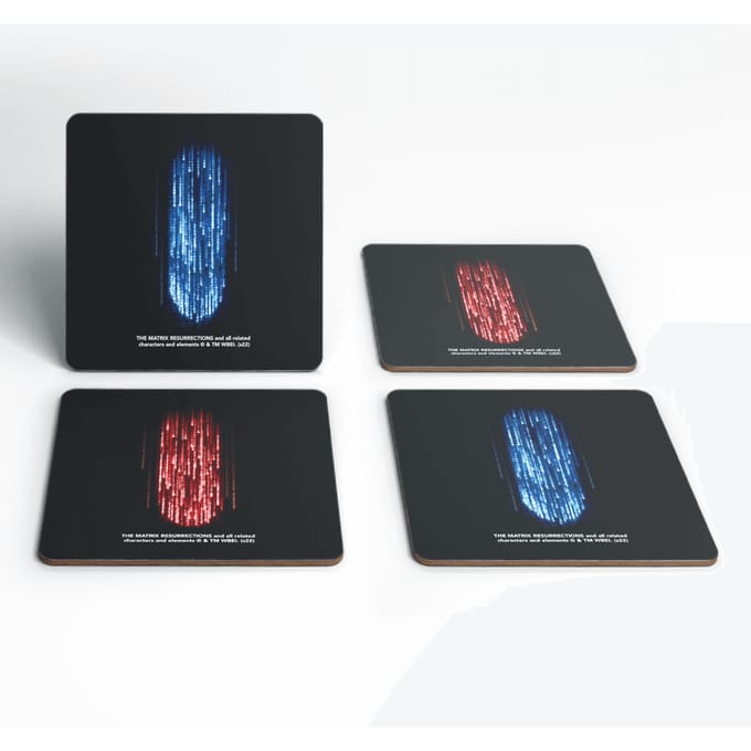 Matrix Pills Coaster Set