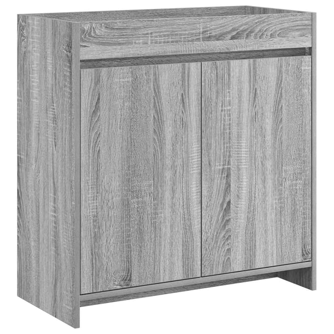 vidaXL - Badkamer - Onder - Het - Wastafel - Kast - Grijs - Sonoma