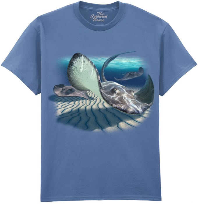 Pijlstaart Rog Stingrays The Coloured House T-shirt XL