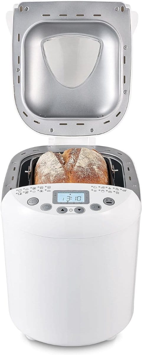 Aurixi® Broodbakmachine - Broodbakmachines - Broodbak machine - Wit- ‎24cm x 35cm x 30cm