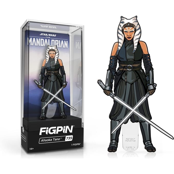 FiGPiN StarWars The Mandalorian Ahsoka Tano 3  Enamel Pin #735