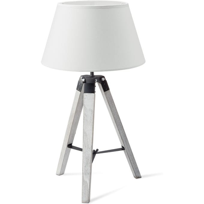 Home sweet home tafellamp Dia wit & lampenkap Largo - wit