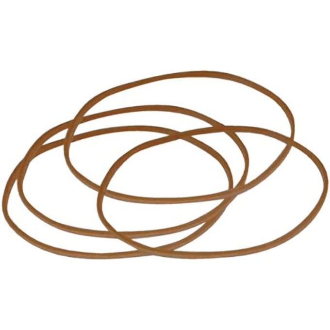 Elastiek Standard Rubber Bands 19 90x1.5mm 500gr 1480 stuks bruin