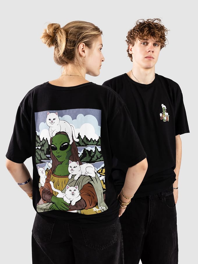 RIPNDIP Herre All Along T-Shirt zwart