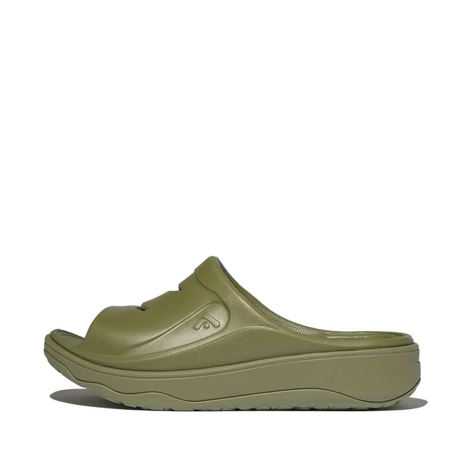 FitFlop FitFlop Relieff Slide - Tonal Rubber GROEN - Maat 36