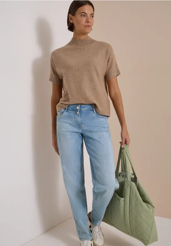 Dolman-trui met col