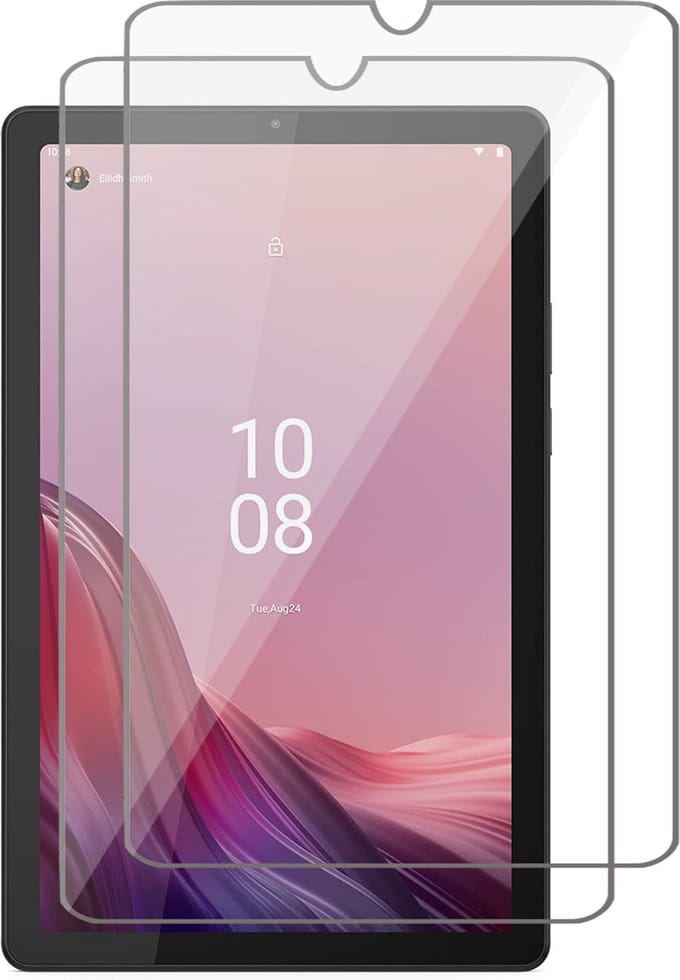 Screenprotector geschikt voor Lenovo Tab M9 - 2x Gehard Glas Screen Protector GlassGuard
