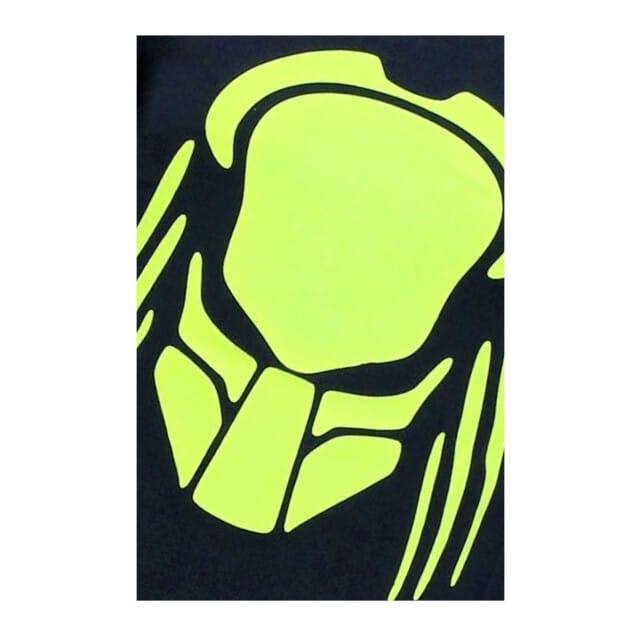 T-shirt Heren met Opdruk - Predator Neon Print - 6396BNW2 - Blauw