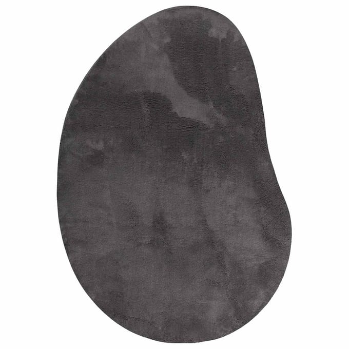vidaXL - Tapijt - HUARTE - Antraciet - 100 - x - 200 - cm - Polyester