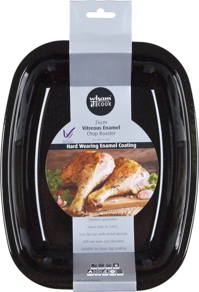 Wham Cook Emaille Roostervorm - 26 cm