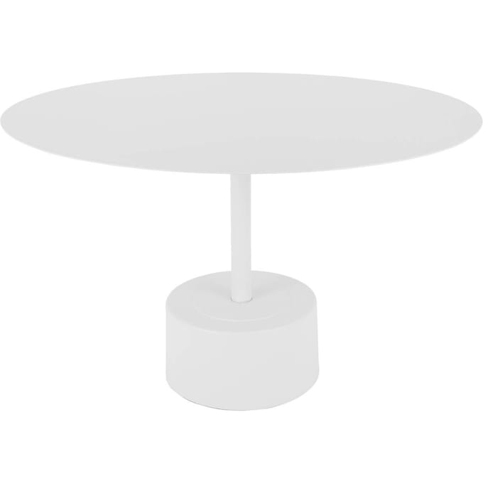 Leitmotiv Bijzettafel Nowa Low - Wit - 55x55x35cm - Modern