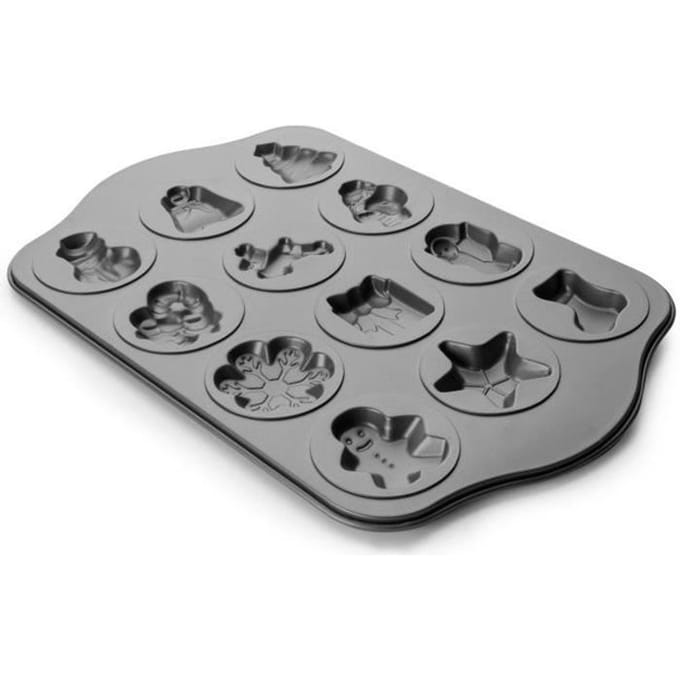 Bakplaat - IBILI - 828400 - Staal - Zwart - 43 x 28 x 2 cm zwart