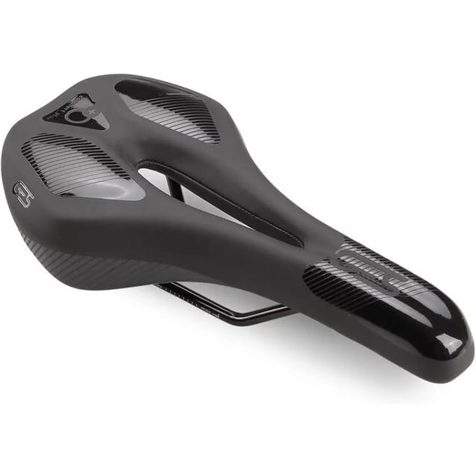 Ges Axiom Mf Comfort+ Zadel Zwart Man