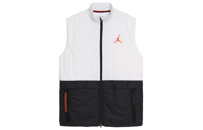 Gilet Matelassé Jordan AS 23 Engineered pour Homme L white