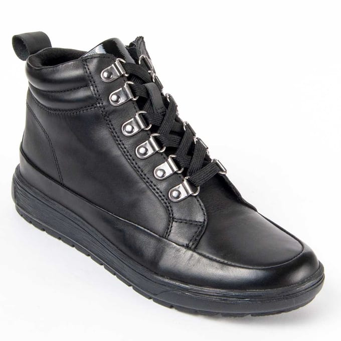 Botín Casual De Piel Para Mujer.  Purapiel  Botilina2  99465 39 zwart