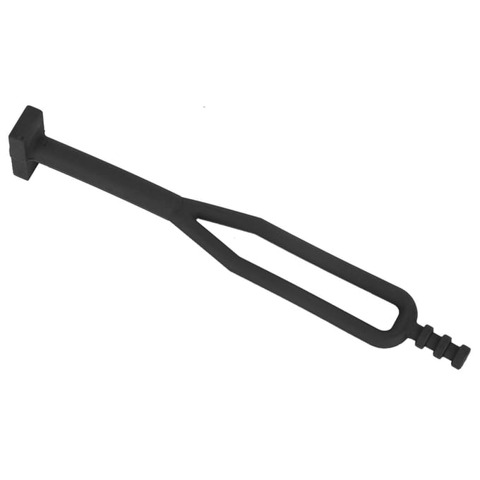 Zijstandaard Rubber Batterijriem Motorfietsmontage Accessoire Geschikt voor HUSQVARNA 14 19(Oranje) Black zwart