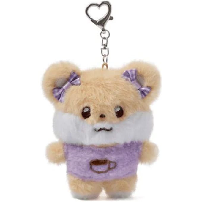 ILLIT - [2e Debuutverjaardag : DEARLIT] OFFICIELE MD Pluche Sleutelhanger Moka beige
