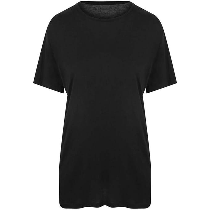 Ecologie Heren Daintree EcoViscose T-Shirt (Jet Zwart)