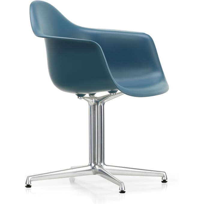 Vitra Eames Plastic Fauteuil DAL - zeeblauw RE