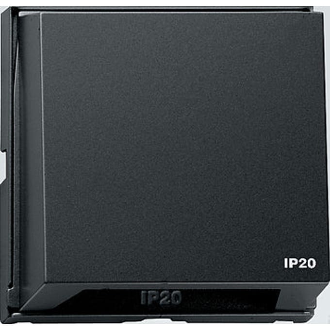 Gira TX44 Adapterraam met insteekdeksel Antraciet - 116367