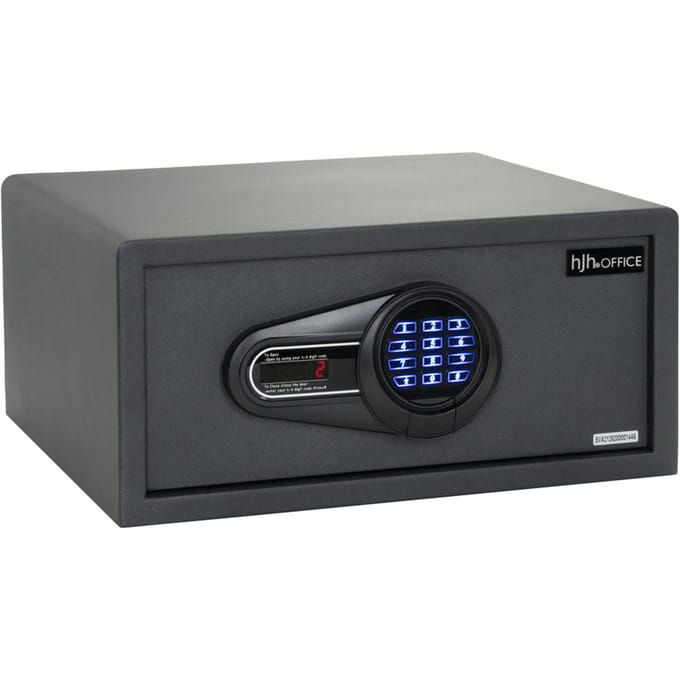 Kluis SAFE COMPACT I 25,5l met LED-display zwart hjh OFFICE