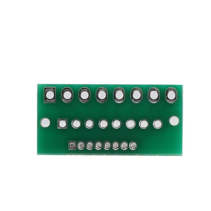 10 stuks 1.27MM 2.0MM 2.54MM 8 Pin 3 Rijen 24 Gaten Adapterbord voor Draadloze Modules