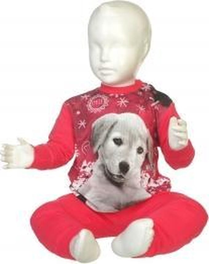 Fun2Wear meisjes pyjama mt. 92 Puppy Fuchsia
